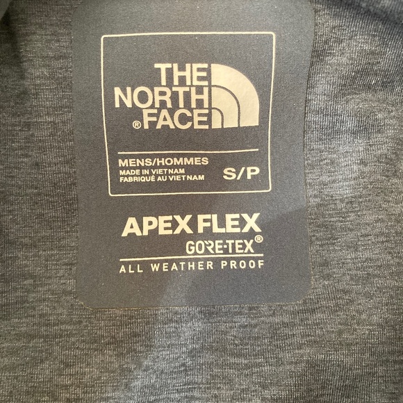 North Face Apex Flex Gore Tex Navy Jacket / Men's S - Picture 6 of 7